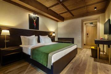 Фото номера Номер с кроватью размера «king-size» Отель Ana Hotels Bradul Poiana Brasov г. Пояна-Брашов 2