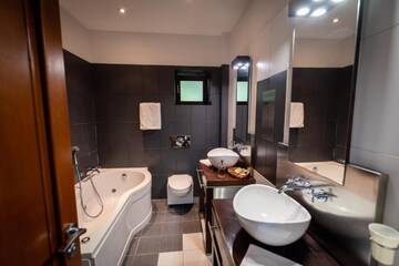 Фото номера Двухместный номер с 1 кроватью Гостевой дом Boutique Hotel Casa Emil г. Пояна-Брашов 56