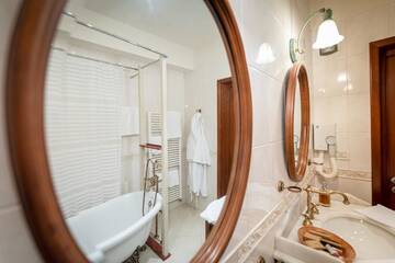 Фото номера Двухместный номер с 1 кроватью Гостевой дом Boutique Hotel Casa Emil г. Пояна-Брашов 12