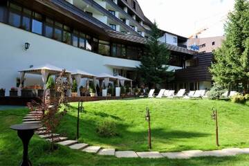 Фото номера Апартаменты с видом на горы Апарт-отели Apartament Alpin Poiana Brasov , etaj 8 г. Пояна-Брашов 16