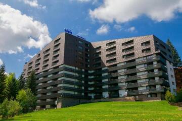 Фото номера Апартаменты с видом на горы Апарт-отели Apartament Alpin Poiana Brasov , etaj 8 г. Пояна-Брашов 14