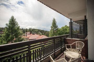 Фото номера Стандартный двухместный номер с 1 кроватью Курортные отели Alpin Resort Hotel г. Пояна-Брашов 2