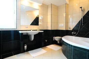 Фото номера Улучшенный двухместный номер с 1 кроватью Апарт-отели Aparthotel Casa Viorel г. Пояна-Брашов 4